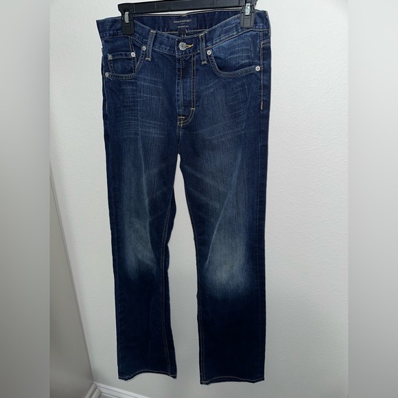 Banana Republic Dark Blue Straight Jeans - Picture 1 of 5